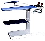 2690 G - Table � repasser compl�te aspirante et chauffante