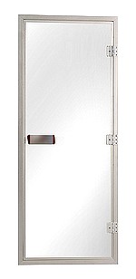 PORTES hammam �conomiques BASIQUE PLUS - Alu ou inox