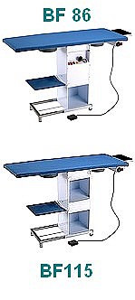 FOREVER BF 86 - 2 fonctions - Avec Fer vapeur PRO - Plateau rectangulaire 130 x 50