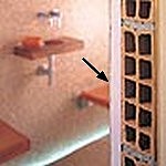 Mat�riaux composant le hammam (obligatoire pour calculer la puissance du g�n�rateur de vapeur)