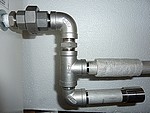 TUYAUTERIE VAPEUR INOX pour r�aliser une installation SEMI PRO et PRO en rigide, par vissage sans soudure